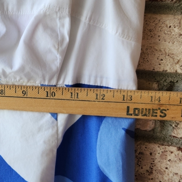 Lilly Pulitzer cotton Yesenia Dress Blue and green floral, lined, 1 in straps 0 - Picture 9 of 16